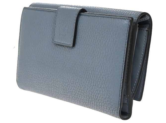 Fendi Peekaboo Leder Long Blau - Ansicht 4