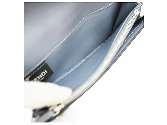 Fendi Peekaboo Leder Long Blau - Ansicht 5