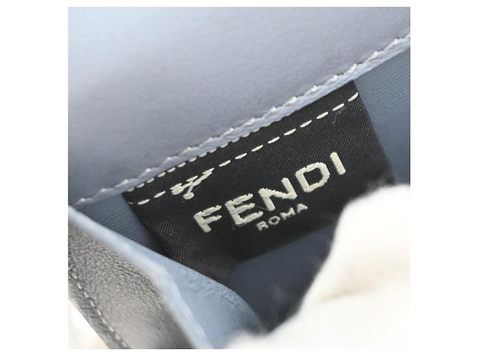 Fendi Peekaboo Leder Long Blau - Ansicht 6