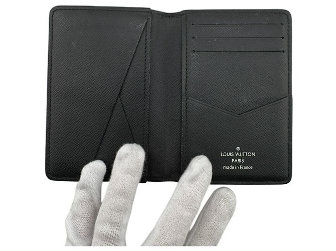 Organizer Louis Vuitton Monogram Eclipse Card Case Wallet Black - view 5