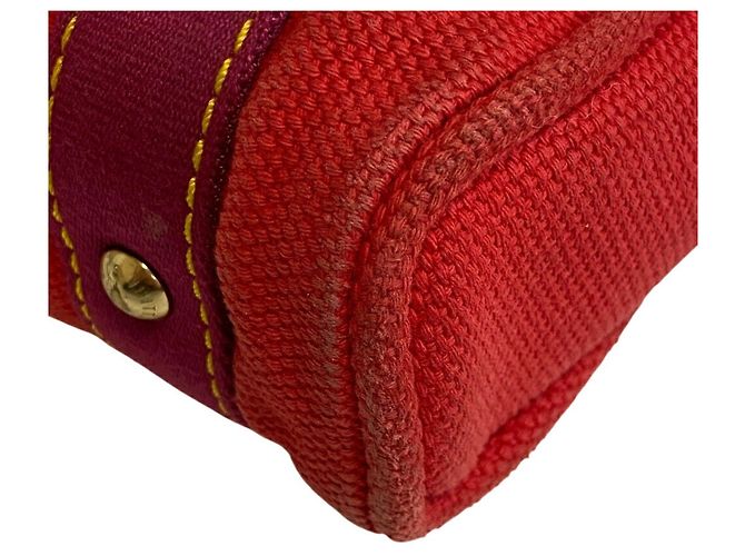 Borsa Tote Cabas PM Antigua M40037 di Louis Vuitton Rosso - vista 4
