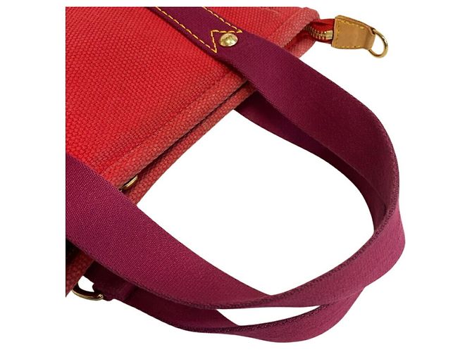 Borsa Tote Cabas PM Antigua M40037 di Louis Vuitton Rosso - vista 5