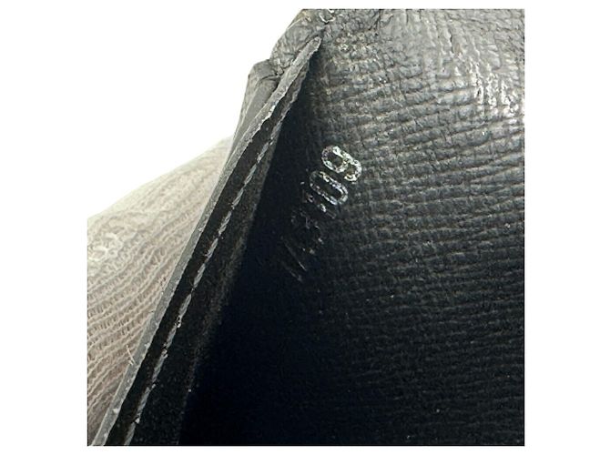 Portafoglio Lungo Brazza Monogram Eclipse di Louis Vuitton Nero - vista 10