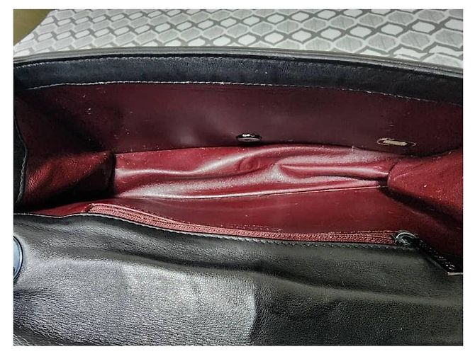 Borsa a tracolla Orient Express in pelle di agnello trapuntata nera CHANEL Nero - vista 11