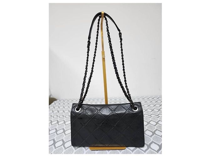 Borsa a tracolla Orient Express in pelle di agnello trapuntata nera CHANEL Nero - vista 3