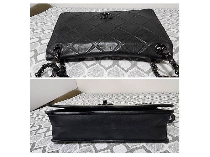 Borsa a tracolla Orient Express in pelle di agnello trapuntata nera CHANEL Nero - vista 4