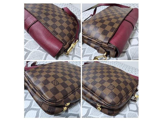 Gucci Borsa a Spalla Clapton PM Damier Ebene Louis Vuitton Marrone/Vino - vista 11