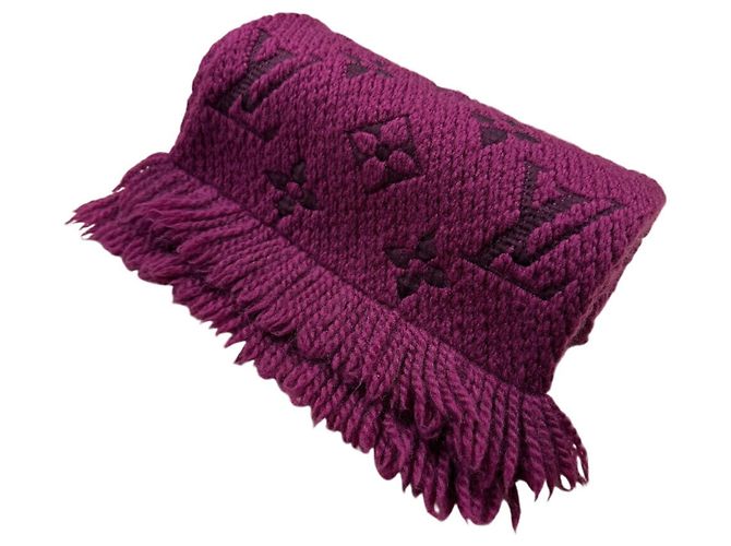 Louis Vuitton Echarpe Mania Scarf Purple - view 2