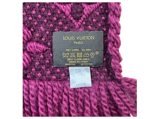 Louis Vuitton Echarpe Mania Scarf Purple - view 7