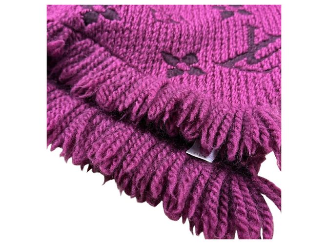 Louis Vuitton Echarpe Mania Scarf Purple - view 8
