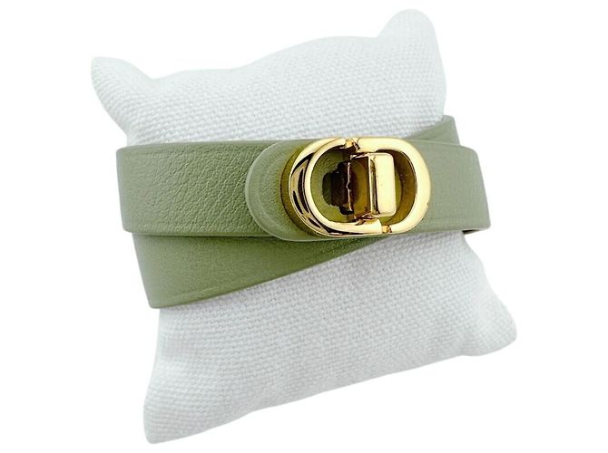 Bracciale charm verde Montaigne Christian Dior - vista 13