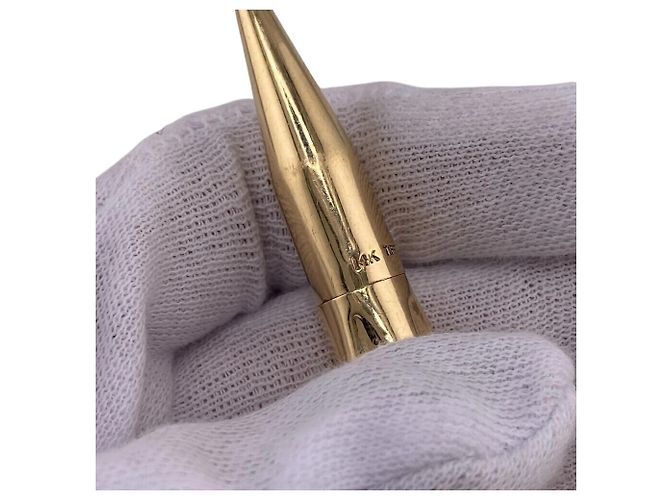Tiffany & Co Tiffany Bamboo Ballpoint Pen in Gold - view 10