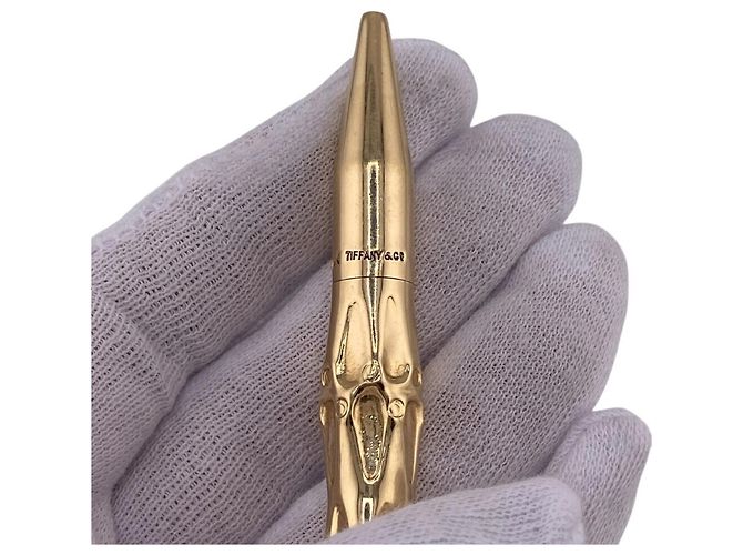 Tiffany & Co Tiffany Bamboo Ballpoint Pen in Gold - view 9