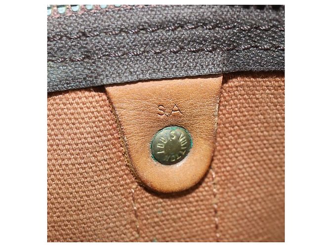 LOUIS VUITTON Borsa Boston Monogram Keepall 45 M41428 LV Auth 163433 Monogramma - vista 11