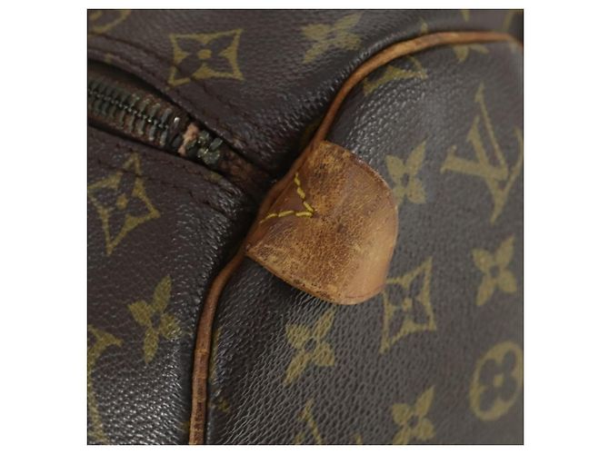 LOUIS VUITTON Borsa Boston Monogram Keepall 45 M41428 LV Auth 163433 Monogramma - vista 20