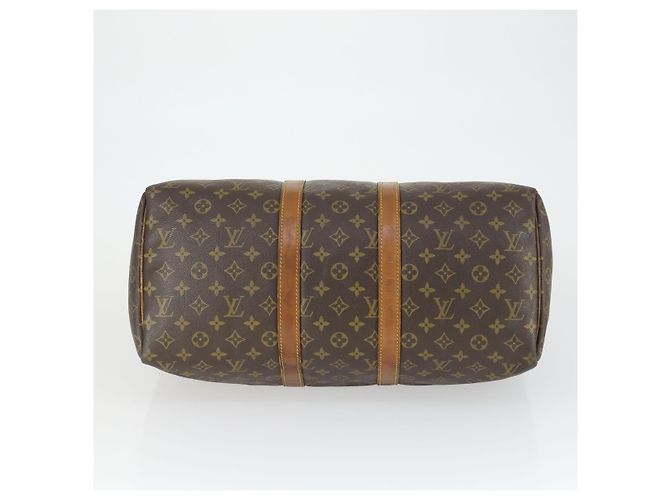 LOUIS VUITTON Borsa Boston Monogram Keepall 45 M41428 LV Auth 163433 Monogramma - vista 5