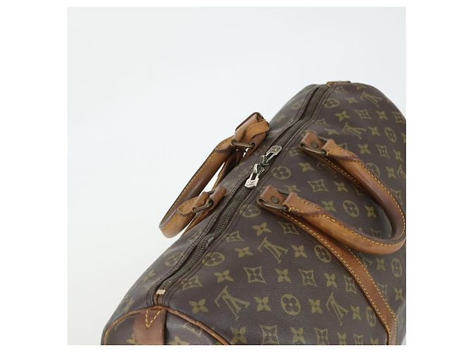 LOUIS VUITTON Borsa Boston Monogram Keepall 45 M41428 LV Auth 163433 Monogramma - vista 6