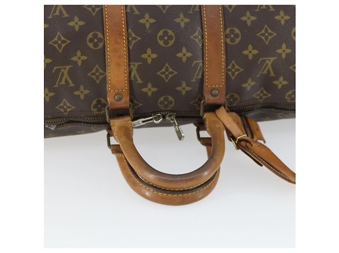 LOUIS VUITTON Borsa Boston Monogram Keepall 45 M41428 LV Auth 163433 Monogramma - vista 7