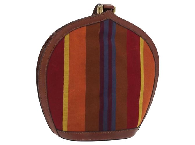 Céline CELINE Handtasche aus Canvas und Leder in Multicolor Gold Auth 149838 Mehrfarben Golden - vista 12