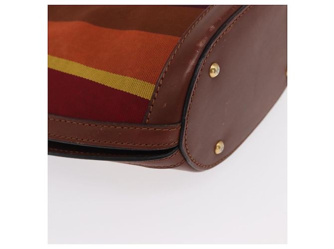 Céline CELINE Handtasche aus Canvas und Leder in Multicolor Gold Auth 149838 Mehrfarben Golden - vista 15