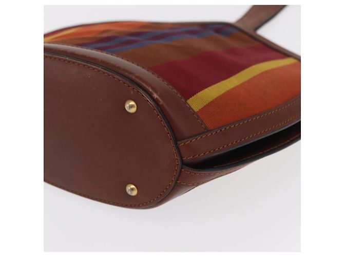 Céline CELINE Handtasche aus Canvas und Leder in Multicolor Gold Auth 149838 Mehrfarben Golden - vista 16