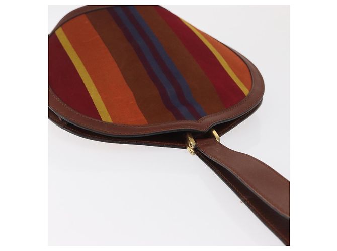 Céline CELINE Handtasche aus Canvas und Leder in Multicolor Gold Auth 149838 Mehrfarben Golden - vista 6
