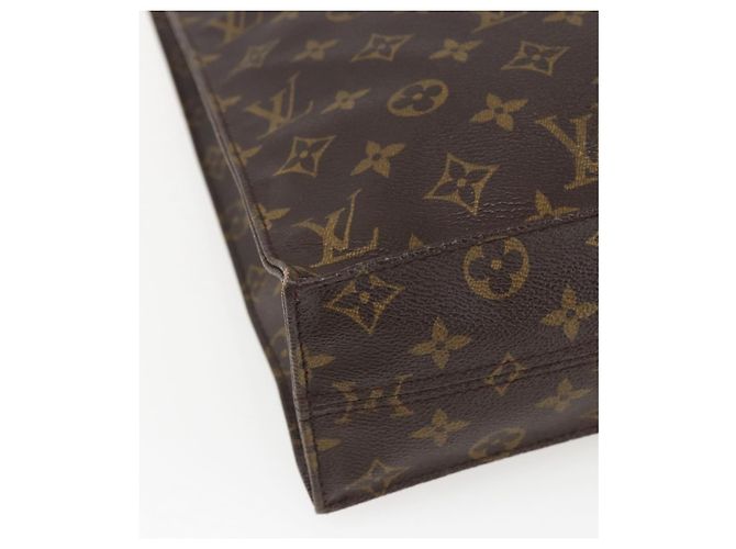 LOUIS VUITTON Borsa Sac Plat Monogram M51140 LV Auth ka2202 Monogramma - vista 14