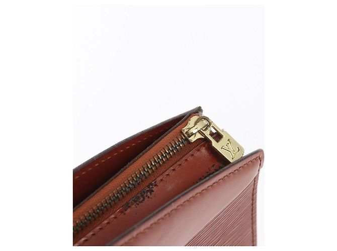 LOUIS VUITTON Borsa a Mano Epi Riviera Marrone M48183 LV Auth 170620 - vista 10