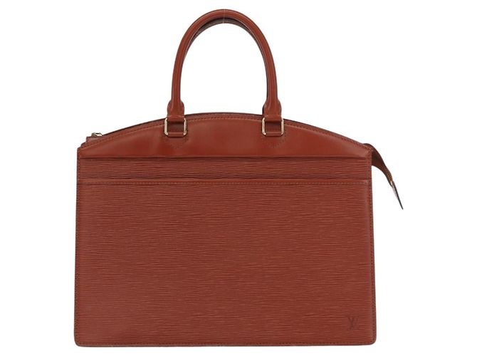 LOUIS VUITTON Borsa a Mano Epi Riviera Marrone M48183 LV Auth 170620 - vista 13