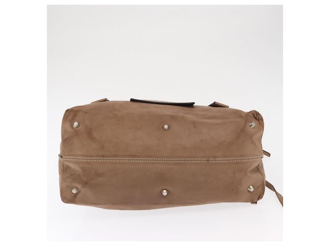 Chloé Borsa a mano Chloe in pelle beige argento autentica 170443 - vista 10