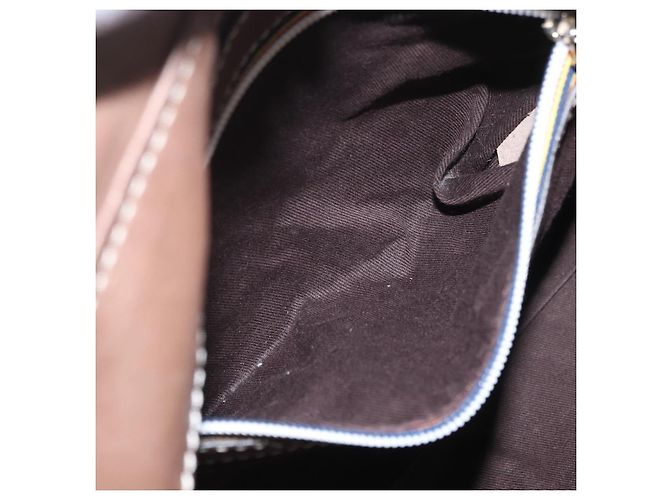Chloé Borsa a mano Chloe in pelle beige argento autentica 170443 - vista 21
