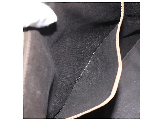 Céline Borsa tote in tela Macadam CELINE in pelle PVC marrone oro Auth 170454 D'oro - vista 21