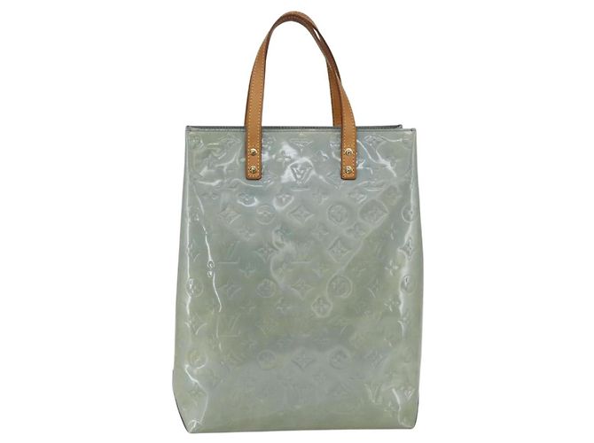 LOUIS VUITTON Monogram Vernis Reade MM Borsa a Mano Lavande M91226 LV Auth hk3338 - vista 2