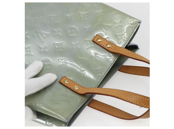 LOUIS VUITTON Monogram Vernis Reade MM Borsa a Mano Lavande M91226 LV Auth hk3338 - vista 6