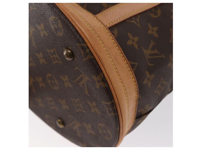 LOUIS VUITTON Borsa a Spalla Monogram Bucket GM M42236 LV Auth am9737 Monogramma - vista 16