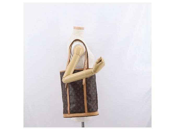 LOUIS VUITTON Borsa a Spalla Monogram Bucket GM M42236 LV Auth am9737 Monogramma - vista 22