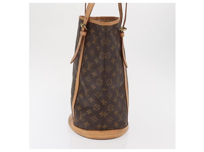 LOUIS VUITTON Borsa a Spalla Monogram Bucket GM M42236 LV Auth am9737 Monogramma - vista 3