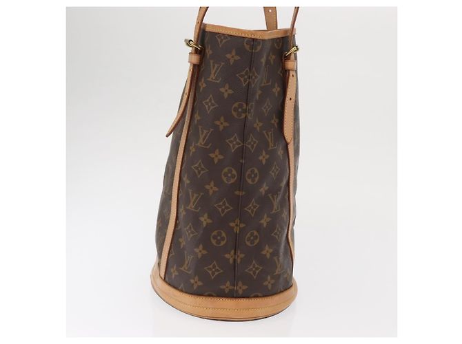 LOUIS VUITTON Borsa a Spalla Monogram Bucket GM M42236 LV Auth am9737 Monogramma - vista 4