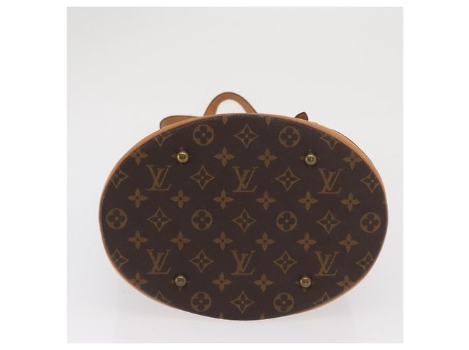 LOUIS VUITTON Borsa a Spalla Monogram Bucket GM M42236 LV Auth am9737 Monogramma - vista 5