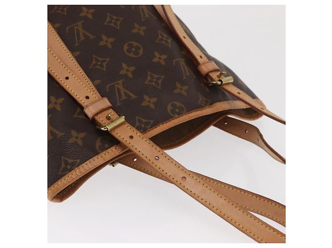 LOUIS VUITTON Borsa a Spalla Monogram Bucket GM M42236 LV Auth am9737 Monogramma - vista 6