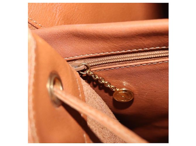 Borsa a corpo in pelle Gucci Bamboo marrone oro 003 2113 0037 Auth gh1689 D'oro - vista 20