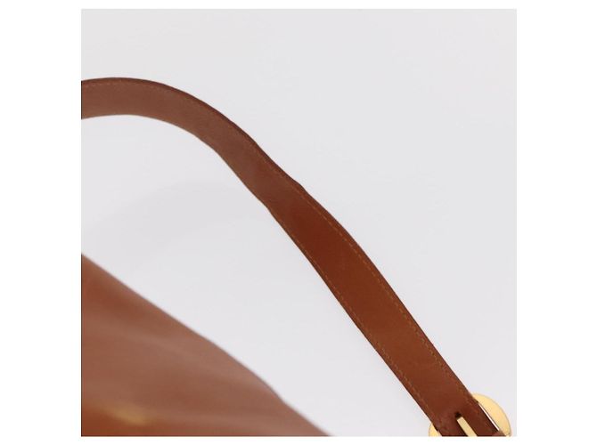 Borsa a corpo in pelle Gucci Bamboo marrone oro 003 2113 0037 Auth gh1689 D'oro - vista 8