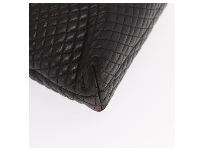 BALLY Borsa a Spalla con Catena Pelle Nera Oro Auth 171355 Nero D'oro - vista 15