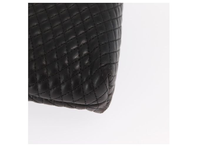BALLY Borsa a Spalla con Catena Pelle Nera Oro Auth 171355 Nero D'oro - vista 9