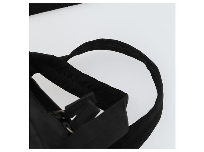 PRADA Borsa sportiva in nylon 2 vie nera argento autentica mr1877 Nero - vista 15