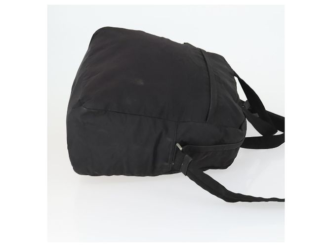 PRADA Borsa sportiva in nylon 2 vie nera argento autentica mr1877 Nero - vista 3