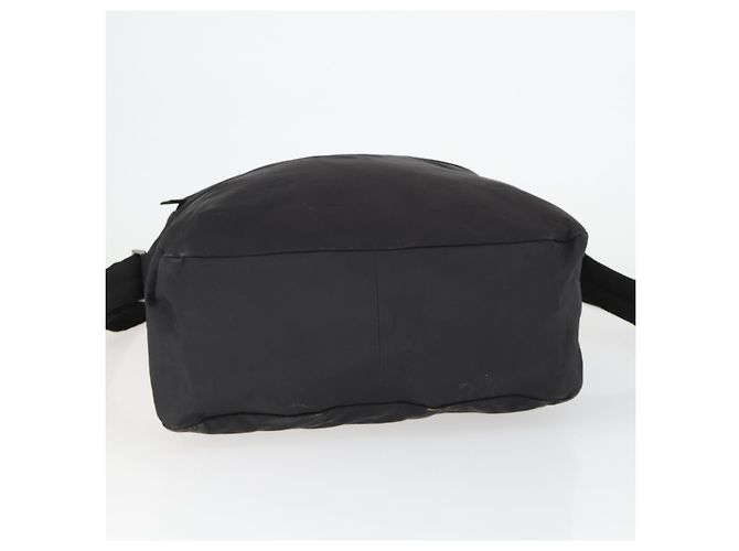 PRADA Borsa sportiva in nylon 2 vie nera argento autentica mr1877 Nero - vista 5