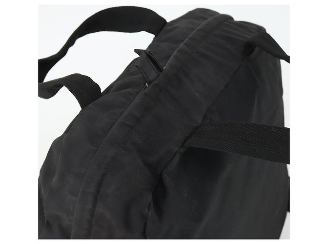 PRADA Borsa sportiva in nylon 2 vie nera argento autentica mr1877 Nero - vista 6