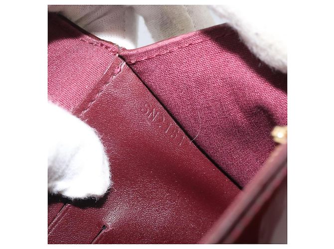 LOUIS VUITTON Borsa Rossmore PM Monogram Vernis Rossa Favist M91547 LV Auth ka2074 - vista 12