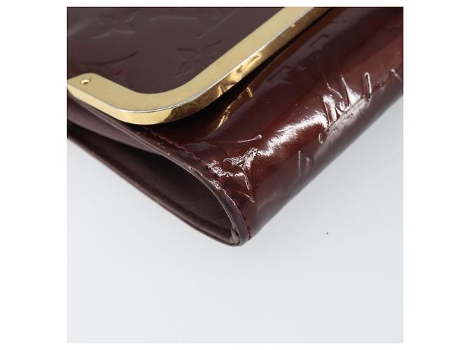 LOUIS VUITTON Borsa Rossmore PM Monogram Vernis Rossa Favist M91547 LV Auth ka2074 - vista 14